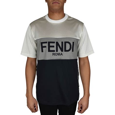 fendi high neck t shirt|Fendi shirt for men.